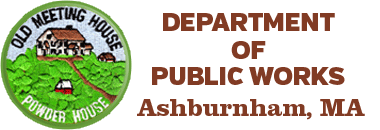 Dept. of Public Works, Ashburnham, MA logo